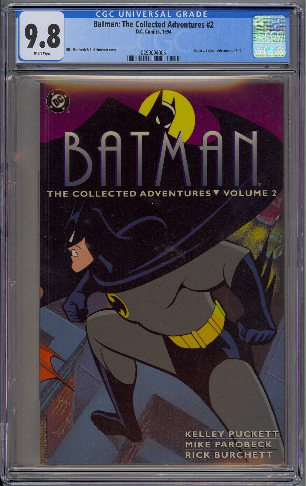 Batman Collected Adventures #2 CGC 9.8 NM/MT DC Comics 1994 Harley Quinn Unicorn