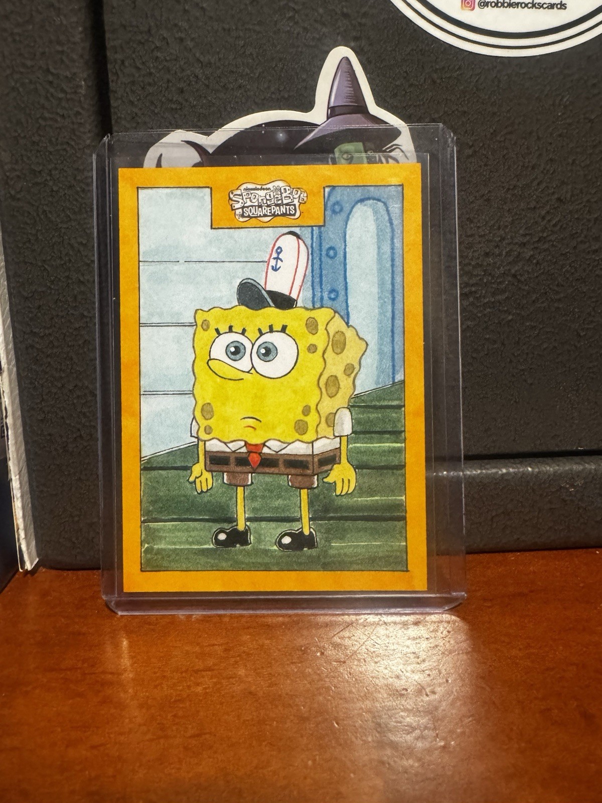 Topps Chrome SpongeBob 2025 SpongeBob SquarePants 1/1 Sketch Topps Chrome SpongeBob 2025 SpongeBob SquarePants 1/1 Sketch