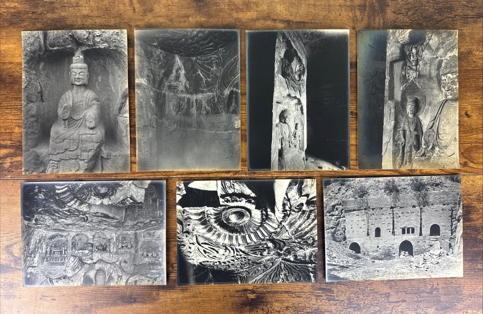 ORIGINAL 1903 PHOTOGRAPHS OF THE KUNG HSIEN BUDDHIST CAVES BY HIDENORI IWATA ORIGINAL 1903 PHOTOGRAPHS OF THE KUNG HSIEN BUDDHIST CAVES BY HIDENORI IWATA