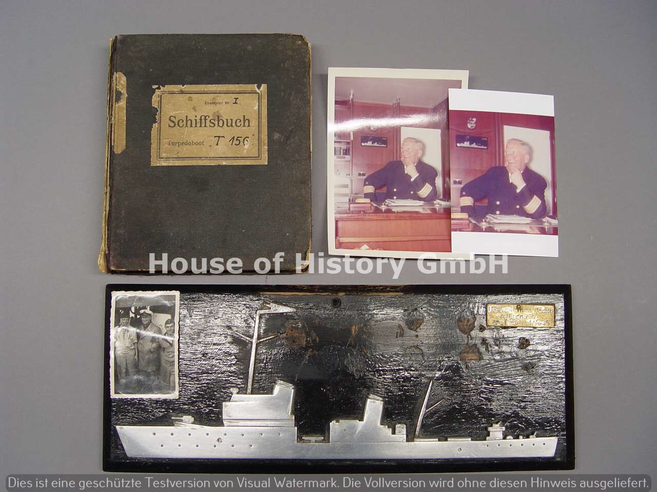 125102: Ship Book and Gift of Honour of the Torpedo Boat 