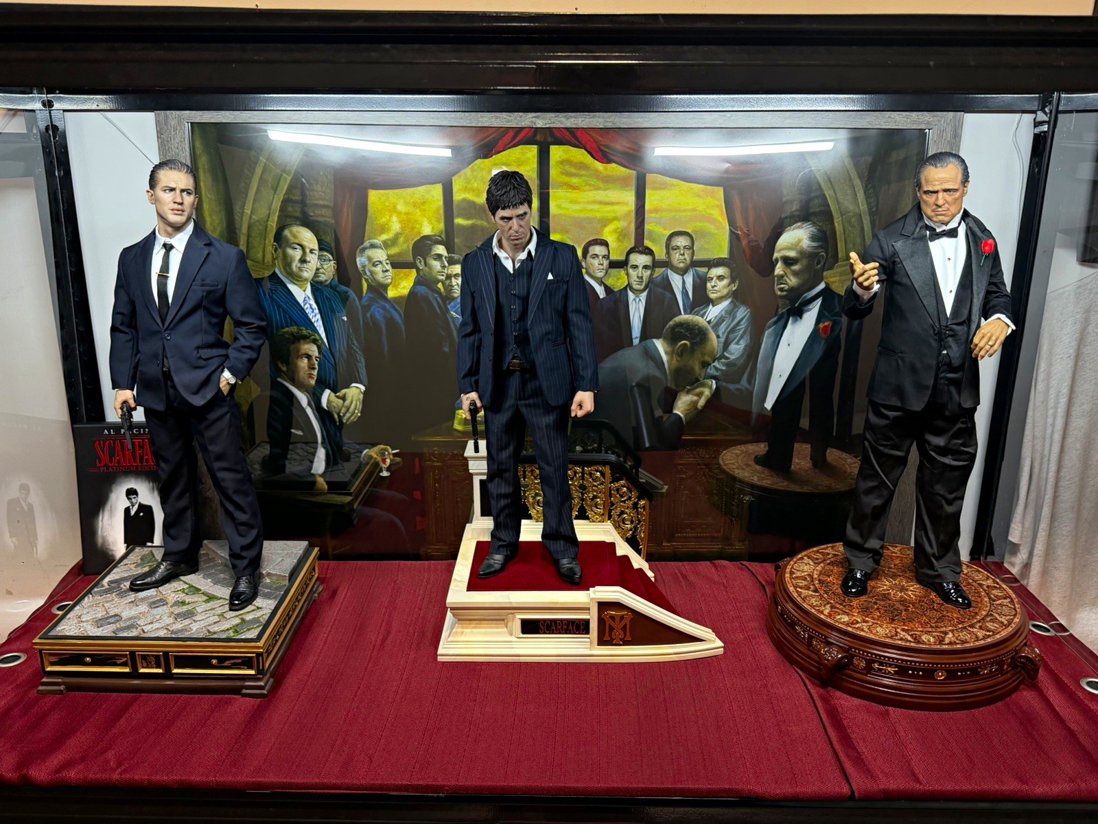 Blitzway 1/4 Statue Scarface, The Godfather, Legend Tom Hardy, PICK UP ONLY
