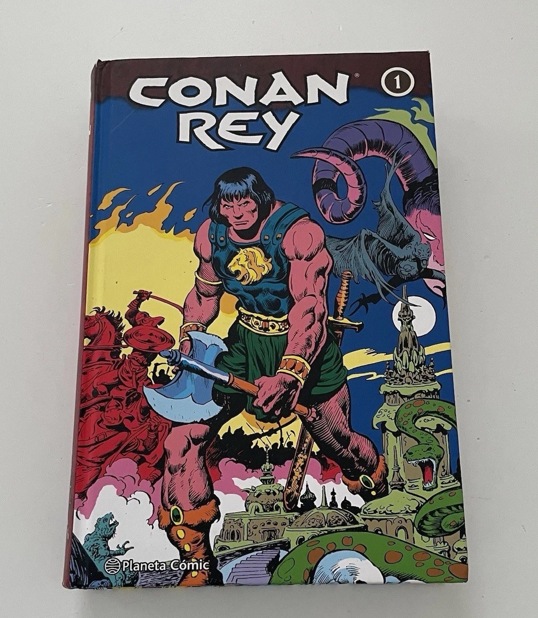 VTG Conan Rey Vol 1 HC Planeta Cómic Español Marvel King Conan Buscema HC VTG Conan Rey Vol 1 HC Planeta Cómic Español Marvel King Conan Buscema HC
