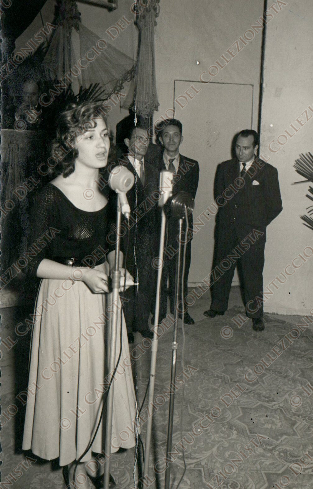 1955 GRADE IX Singer Song Festival Gianna Giorgione Gorizia Photo 1955 GRADE IX Singer Song Festival Gianna Giorgione Gorizia Photo