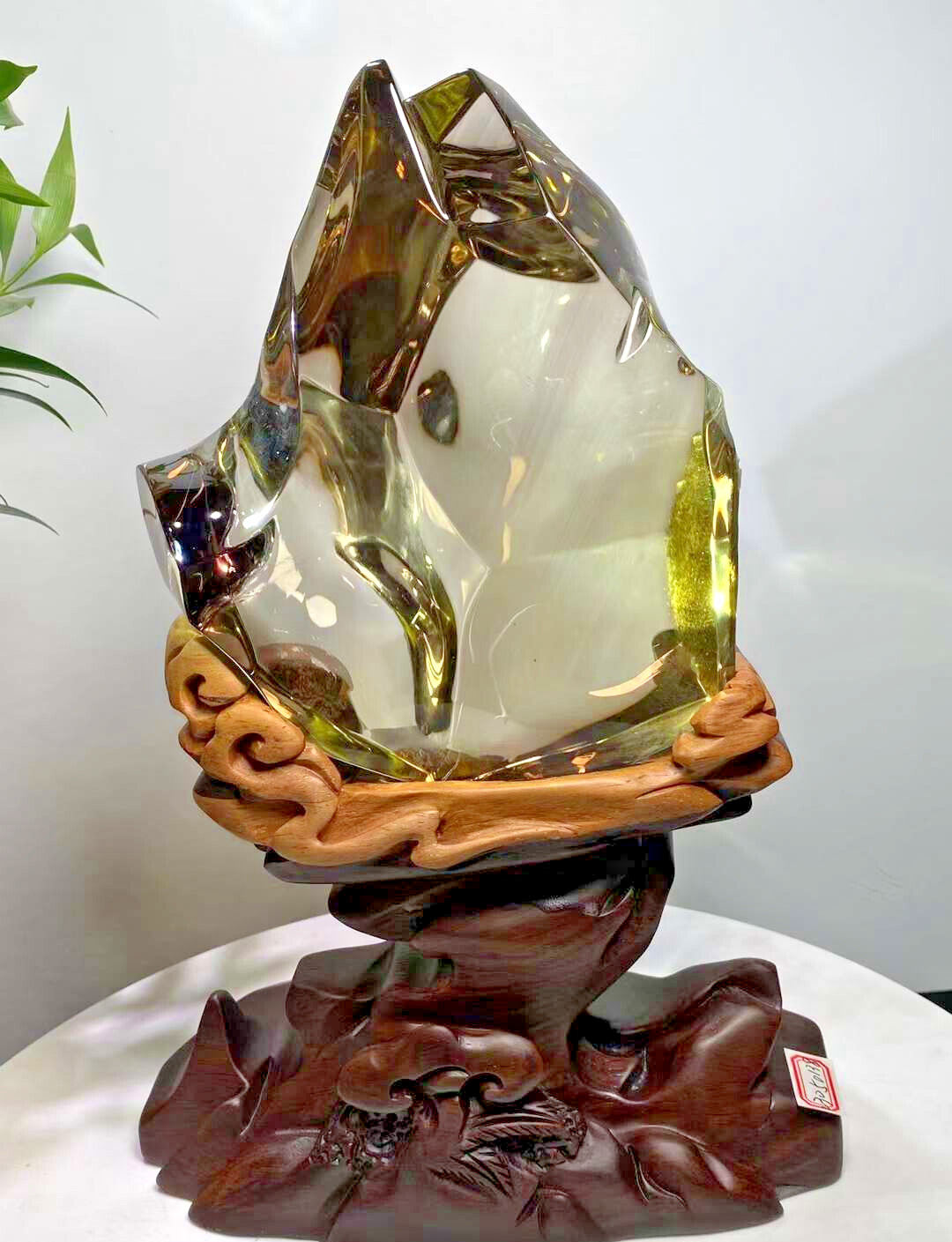 8LB A+ Natural citrine Quartz Crystal Mineral Specimen Tower Heal + Stand 8LB A+ Natural citrine Quartz Crystal Mineral Specimen Tower Heal + Stand