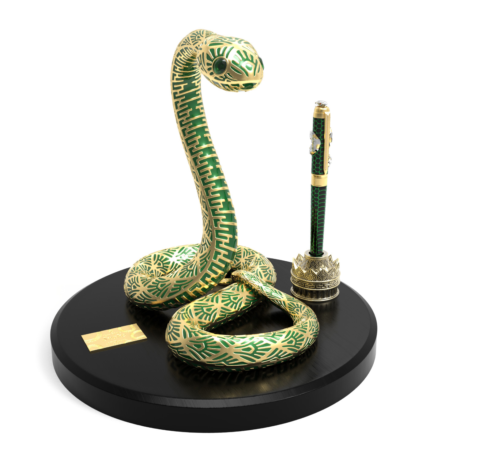 S.T.DUPONT YEAR OF THE SNAKE HIGH JEWELRY COLLECTION 420080XL S.T.DUPONT YEAR OF THE SNAKE HIGH JEWELRY COLLECTION 420080XL