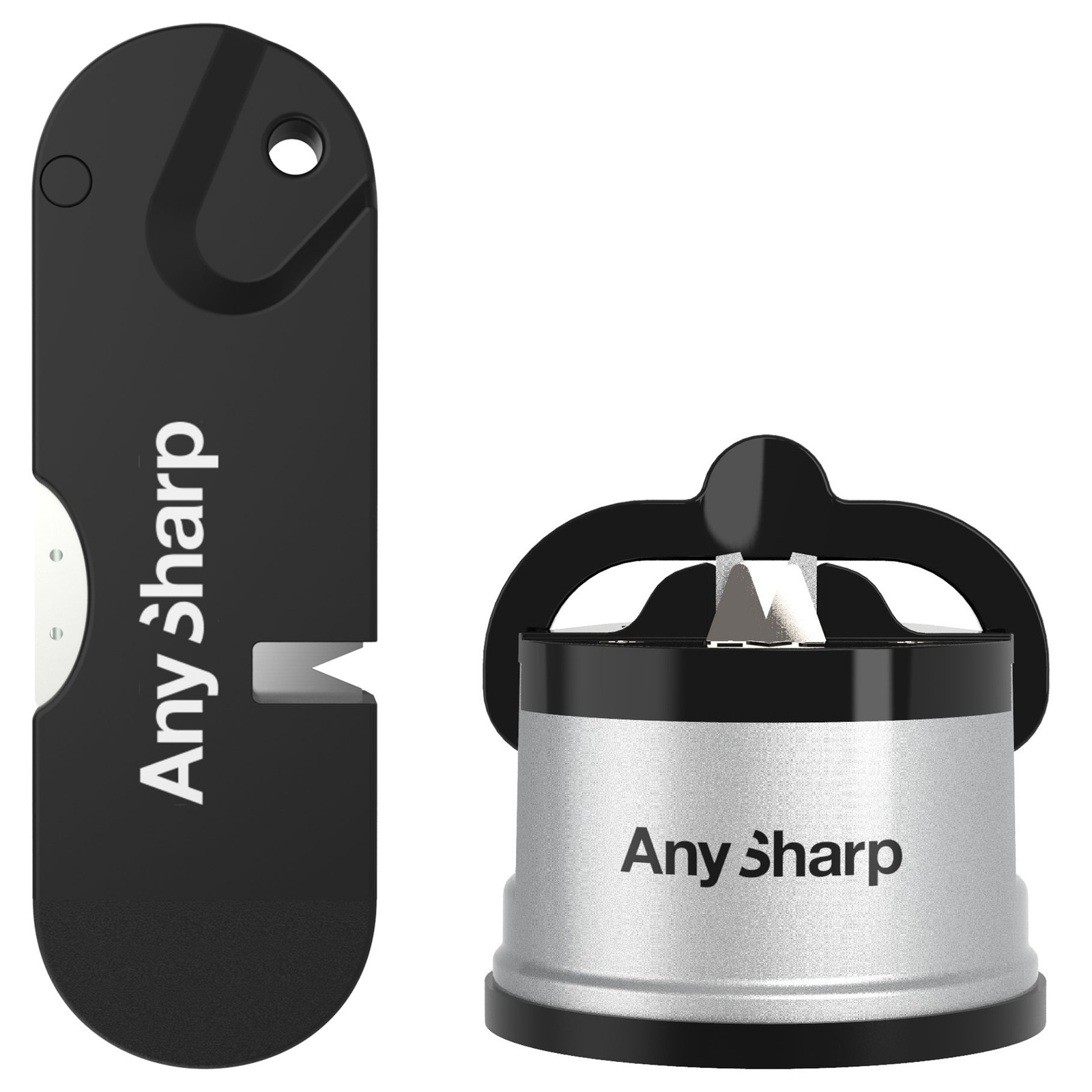 AnySharp Combo Pack: Classic Knife Sharpener & Pocket Knife Sharpener AnySharp Combo Pack: Classic Knife Sharpener & Pocket Knife Sharpener