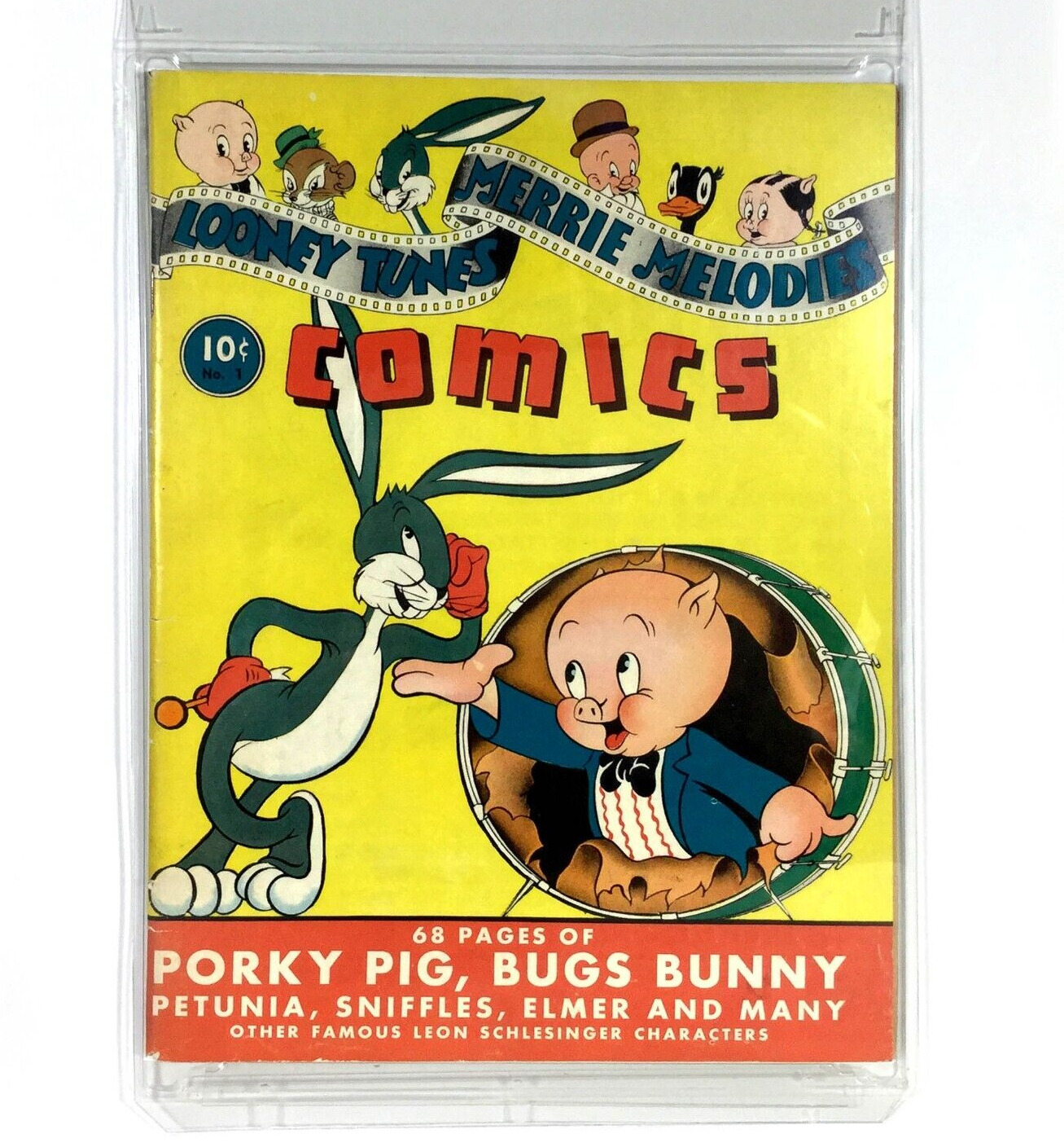 Looney Tunes and Merrie Melodies Comics #1 ( 1941)  Very Rare 1st Bugs Bunny