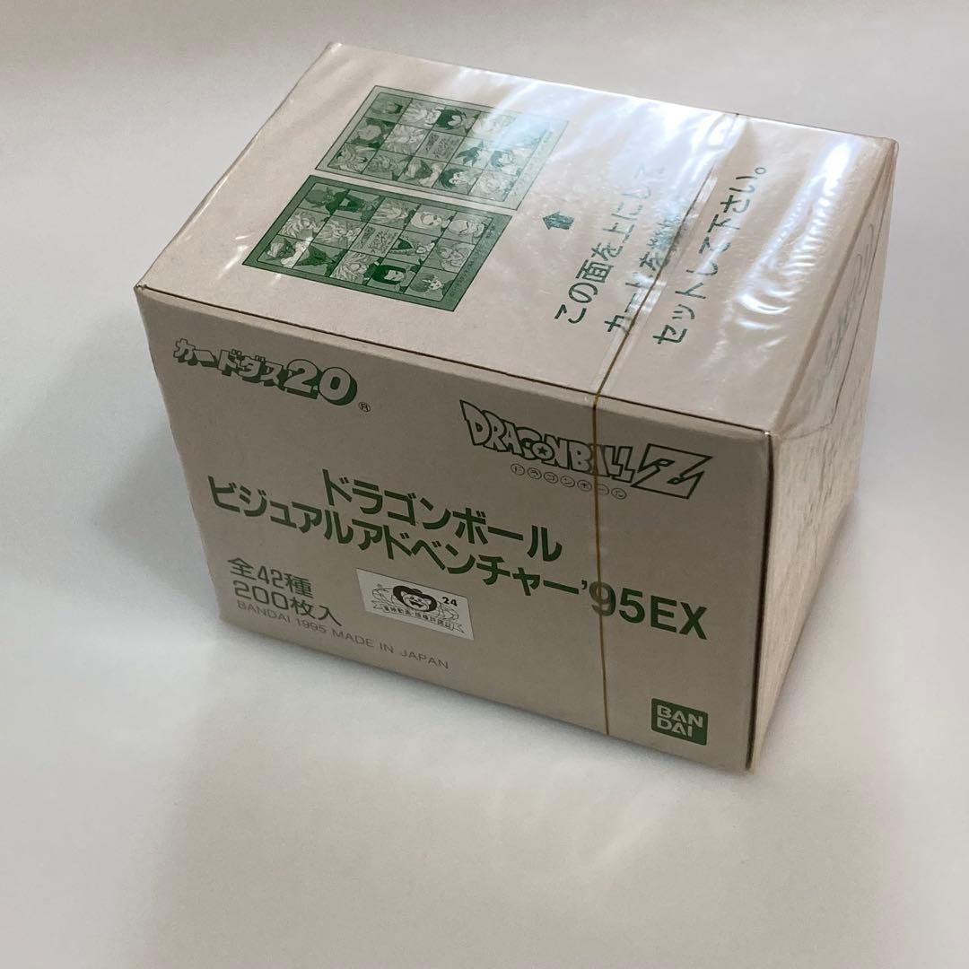 Dragon Ball Z Visual Adventure 95EX Carddass Sealed Box Bandai Japanese Rare Dragon Ball Z Visual Adventure 95EX Carddass Sealed Box Bandai Japanese Rare