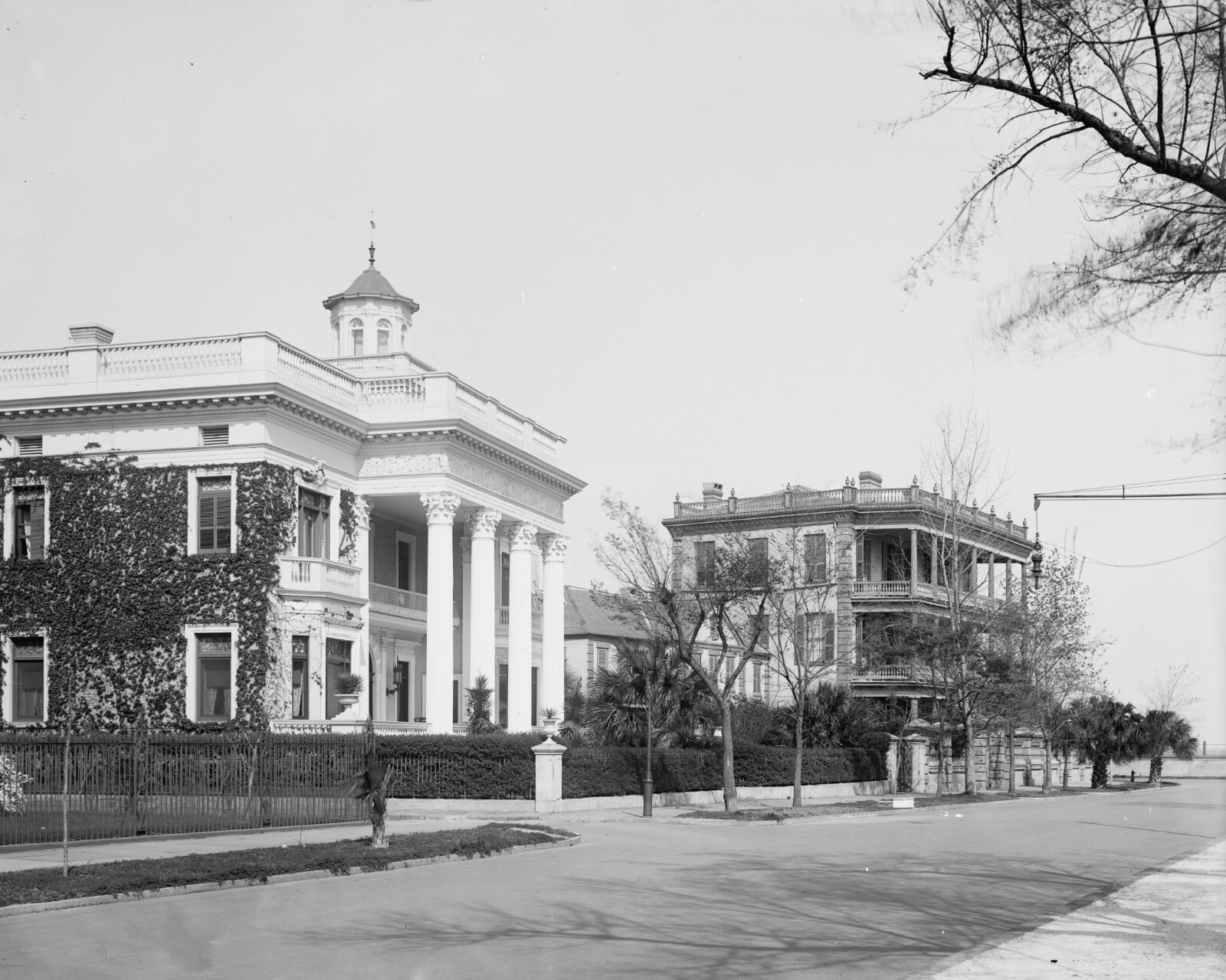 South Battery Street, Charleston, South Carolina, 1904, New Reproduction Picture South Battery Street, Charleston, South Carolina, 1904, New Reproduction Picture