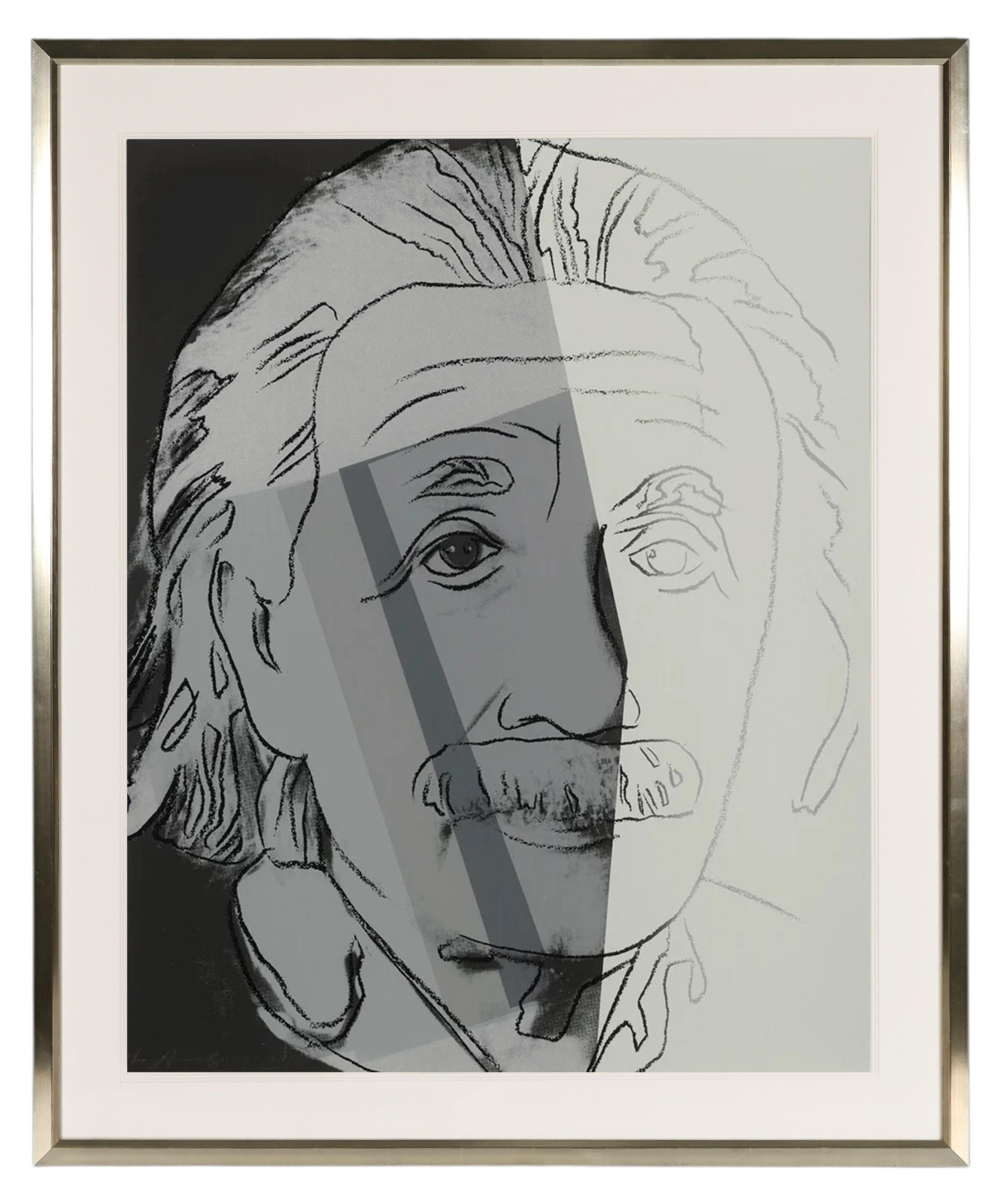 Andy Warhol Albert Einstein FS II.229 1980 | Signed Screen Print | 47x39\ Andy Warhol Albert Einstein FS II.229 1980 | Signed Screen Print | 47x39\