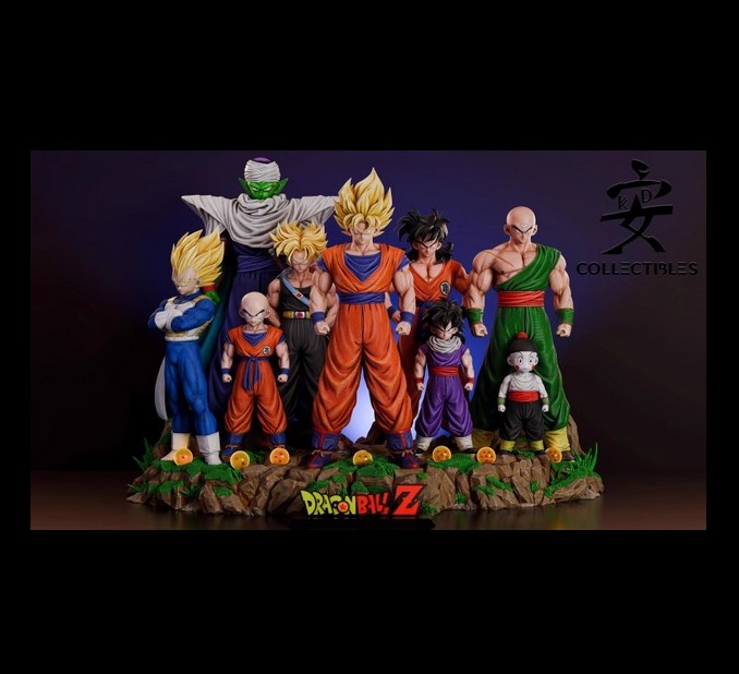KD studio Dragon Ball Nine person group Resin Model in stock 1/4 EX Scale 63CM