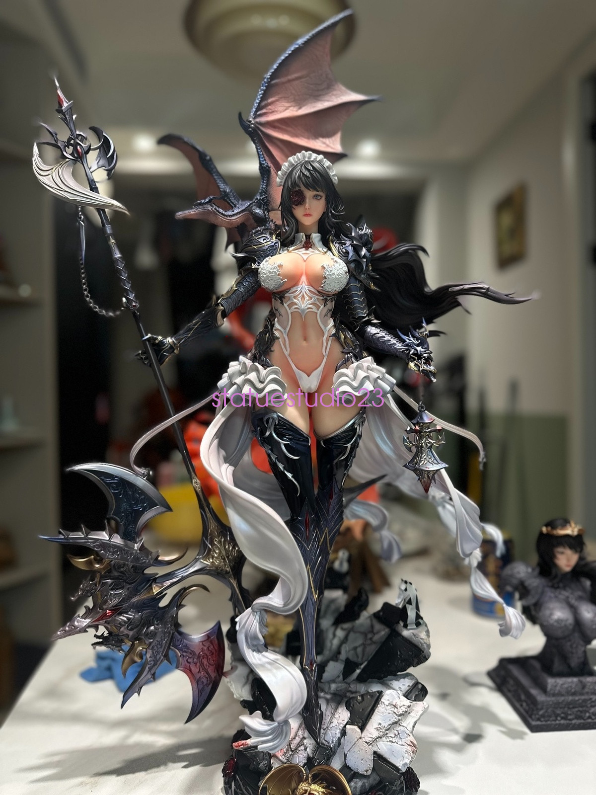 Juhun Create Studio Avirl Statue Figure Resin Model Collectible A Version Gift