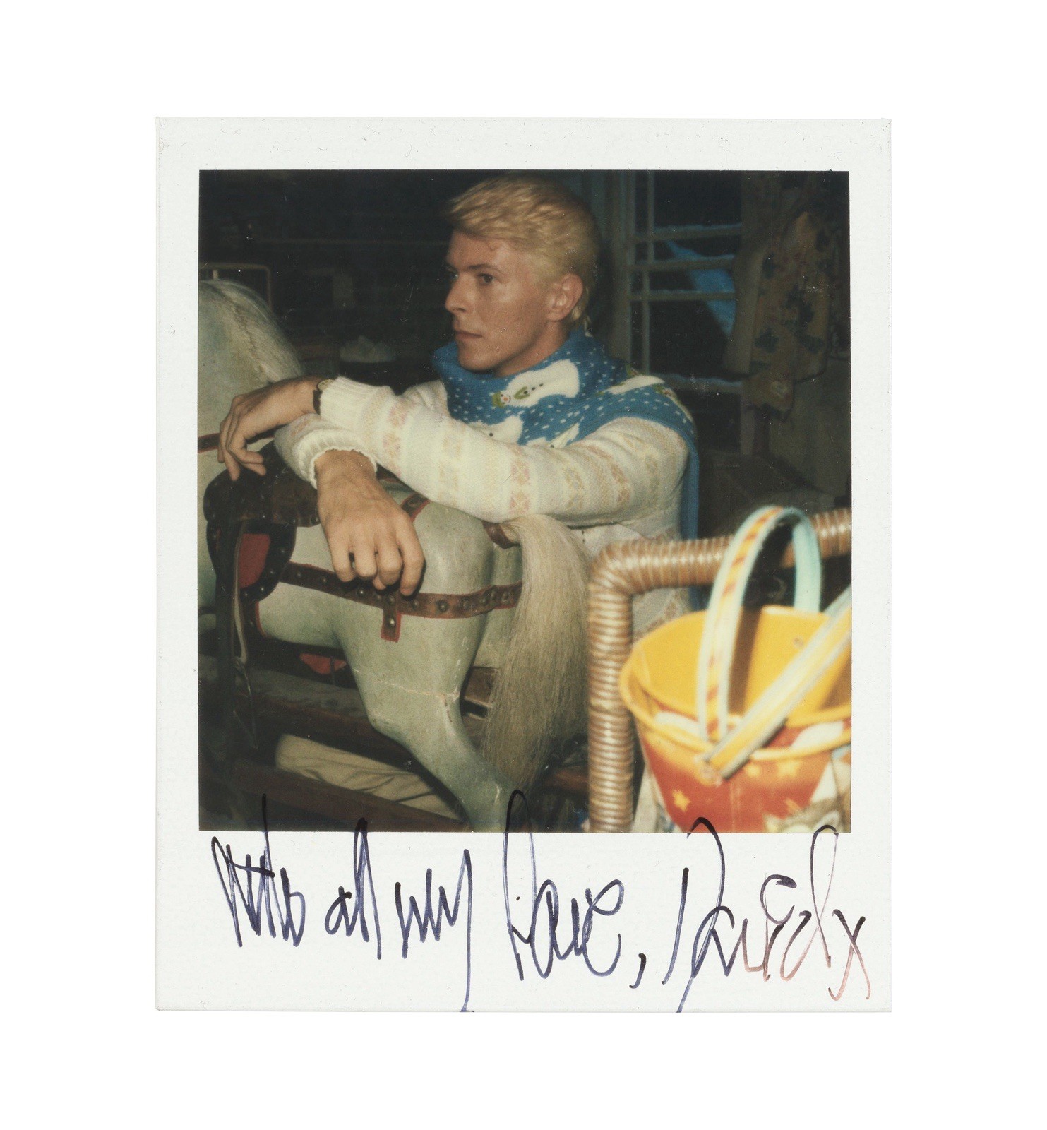 David Bowie Original Signed Polaroid Set Genuine Autograph Super Rare David Bowie Original Signed Polaroid Set Genuine Autograph Super Rare