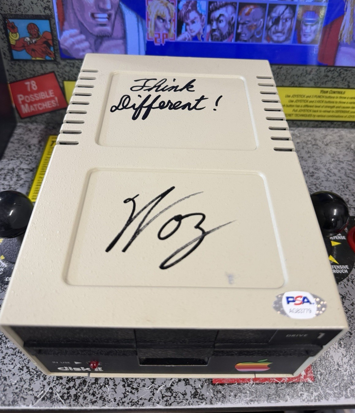 Steve Wozniak Signed Apple II Disk II Drive PSA/DNA Steve Wozniak Signed Apple II Disk II Drive PSA/DNA