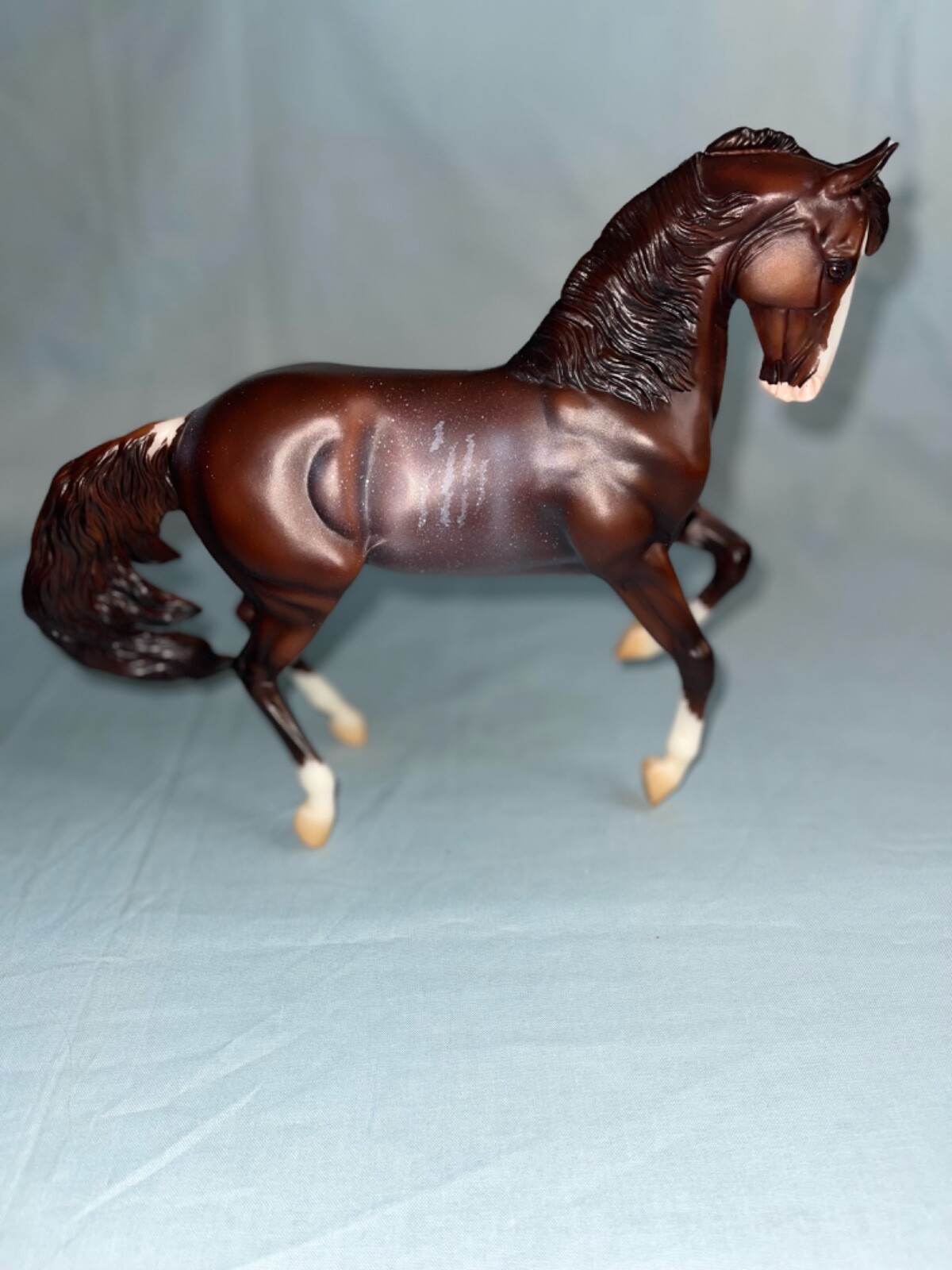 Breyerfest 2021 Volunteer “Thornycroft” liver chestnut rabicano Desatado Mold Breyerfest 2021 Volunteer “Thornycroft” liver chestnut rabicano Desatado Mold