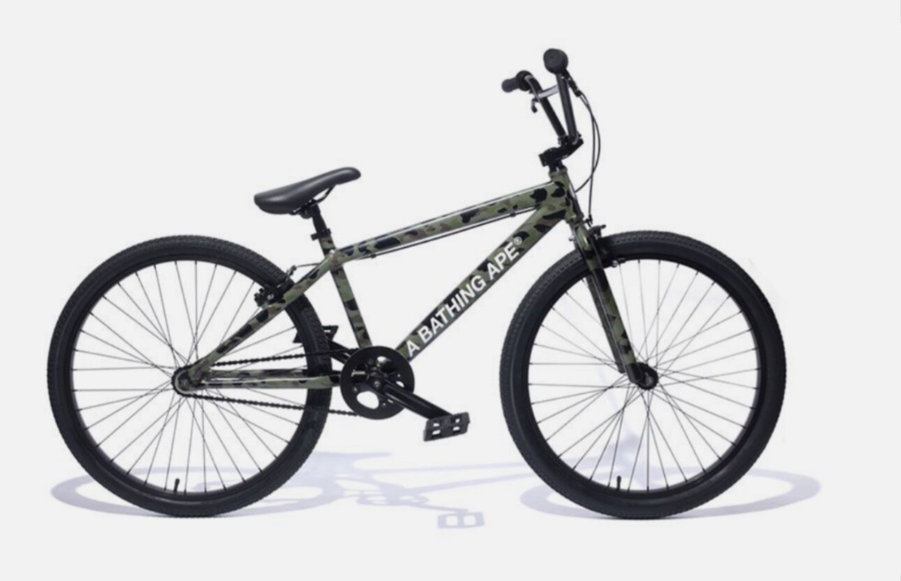 A BATHING APE BAPE STA BMX OFF-ROAD DIRTRACE BIKE SK8THING CAMO A BATHING APE BAPE STA BMX OFF-ROAD DIRTRACE BIKE SK8THING CAMO