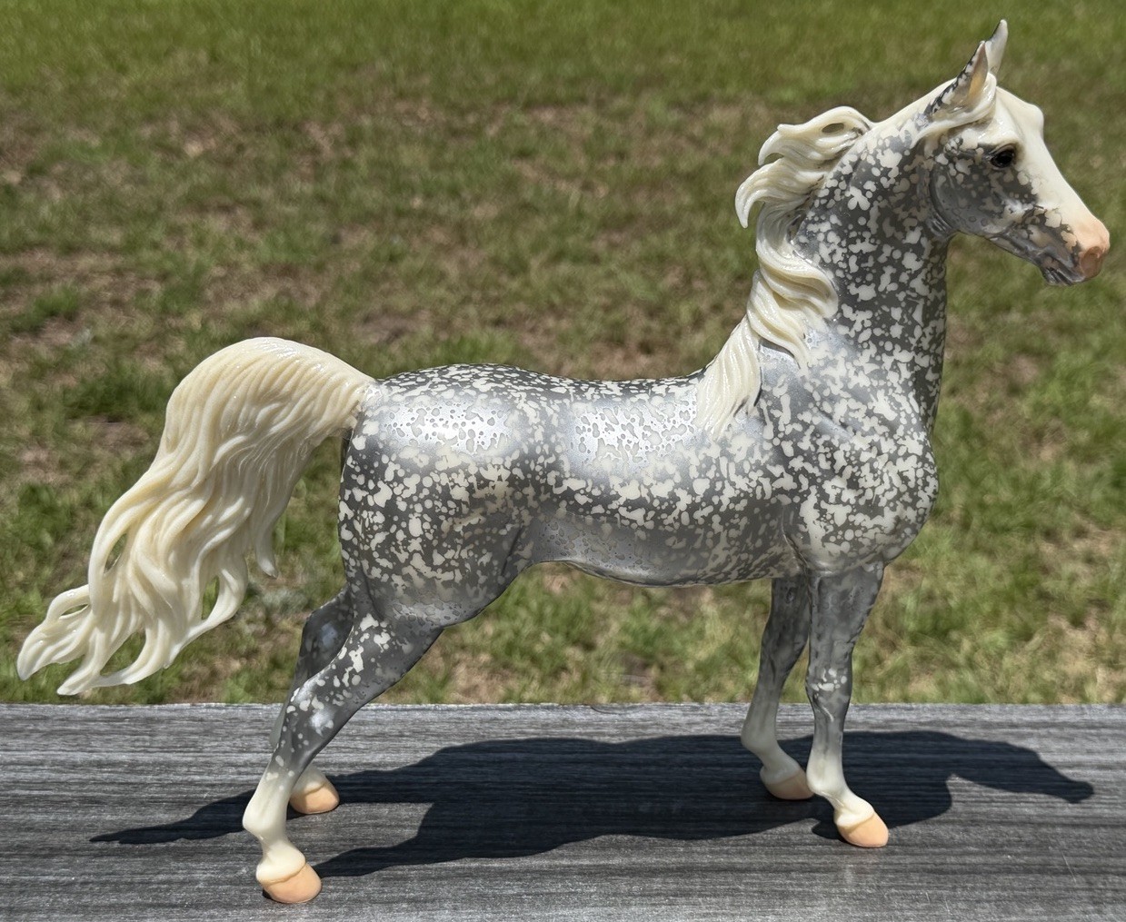 Breyer horse Diamond Jubilee 60th anniversary Saddlebred silver filigree