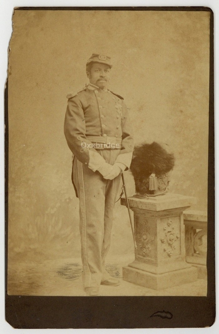 Christian Abraham Fleetwood 1881 African American Buffalo Soldier Photo J15434 Christian Abraham Fleetwood 1881 African American Buffalo Soldier Photo J15434