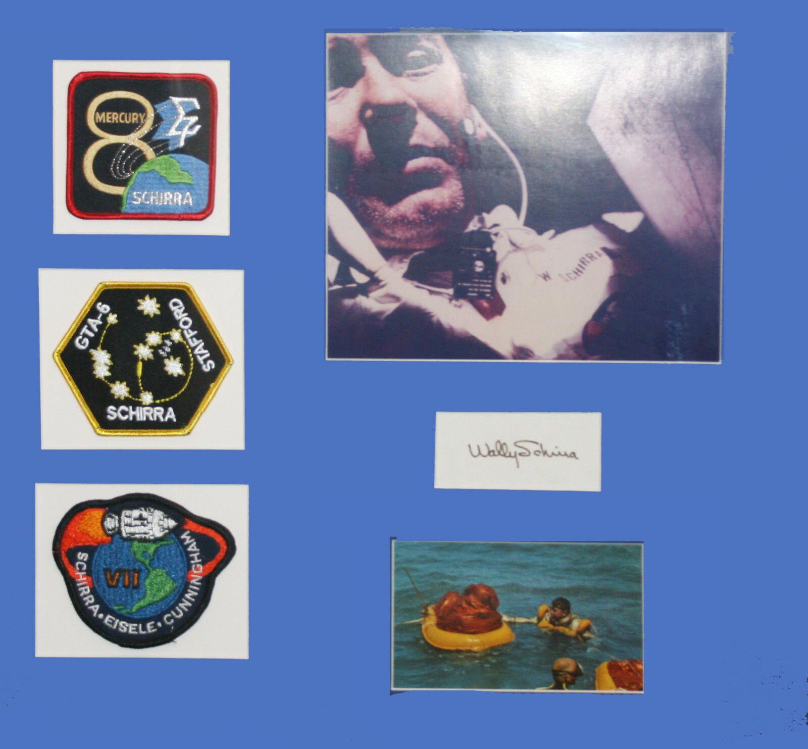 WALLY SCHIRRA AUTOGRAPH ASTRONAUT MERCURY 8 SIGMA 7 GEMINI 6 APOLLO 7 DECEASED WALLY SCHIRRA AUTOGRAPH ASTRONAUT MERCURY 8 SIGMA 7 GEMINI 6 APOLLO 7 DECEASED