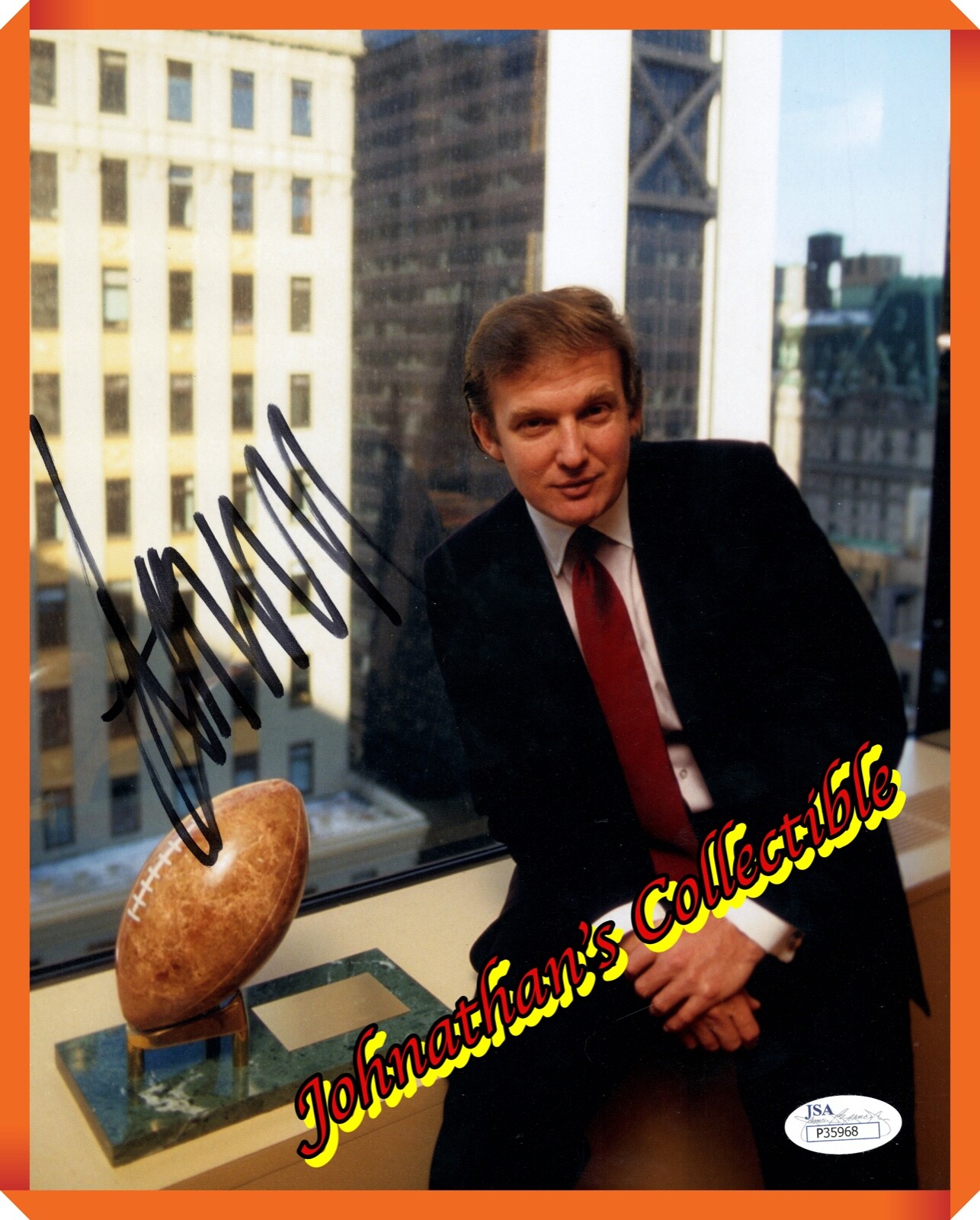 JC&C - Donald Trump Autograph Signed Color Photograph - Certified by JSA