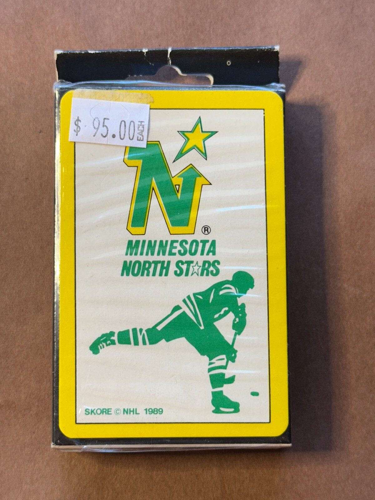 1989 Minnesota North Stars NHL Hockey Team Deck Vintage Playing Cards By Skore