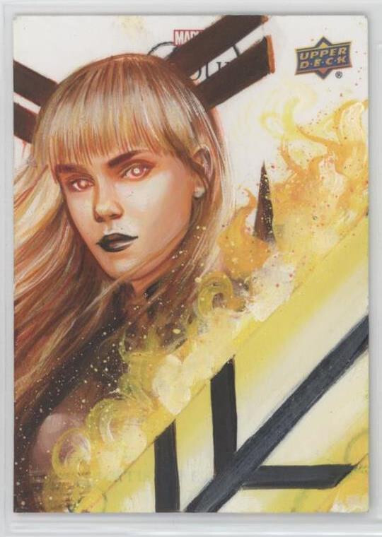 2024 Marvel Unbound Fred Ian Sketch Card Magik STUNNING - ALMOST GLOWS IN HAND 2024 Marvel Unbound Fred Ian Sketch Card Magik STUNNING - ALMOST GLOWS IN HAND