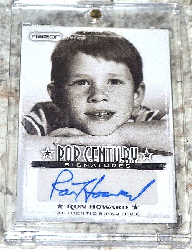 RON HOWARD The Andy Griffith Show Signed OPIE Rare Autographed Pop Century 2010 RON HOWARD The Andy Griffith Show Signed OPIE Rare Autographed Pop Century 2010