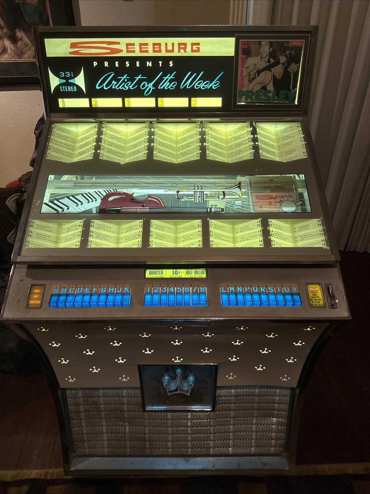 Seeburg Ds160 Vintage Jukebox Seeburg Ds160 Vintage Jukebox