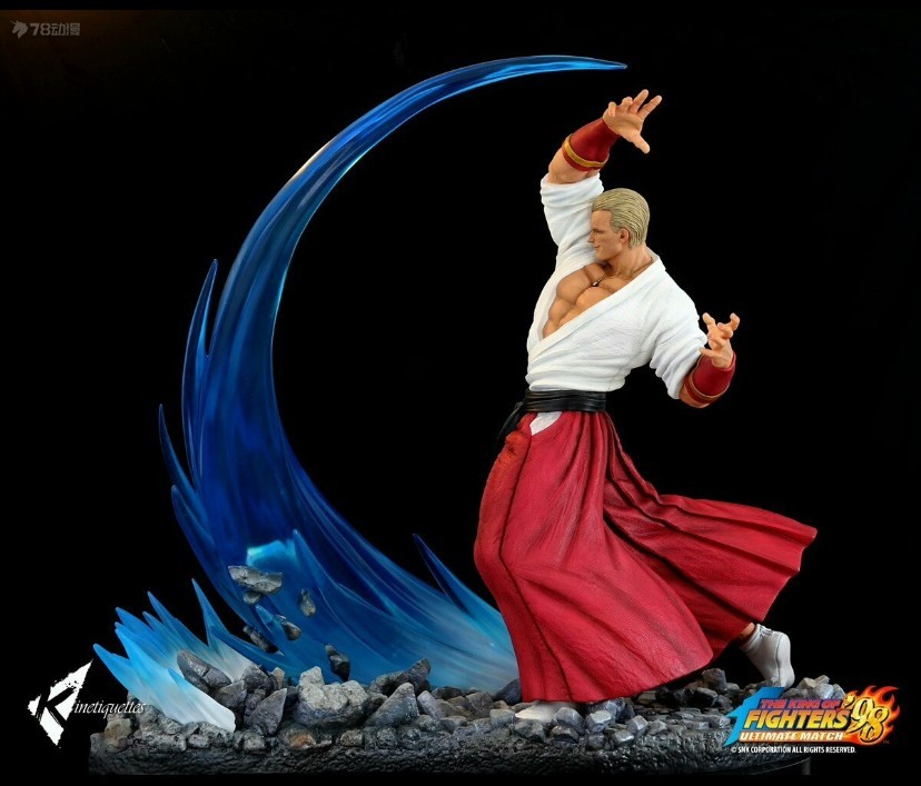 Kinetiquettes GEESE HOWARD 1/4 SNK The King Of Fighters Resin Statue 24 Kinetiquettes GEESE HOWARD 1/4 SNK The King Of Fighters Resin Statue 24