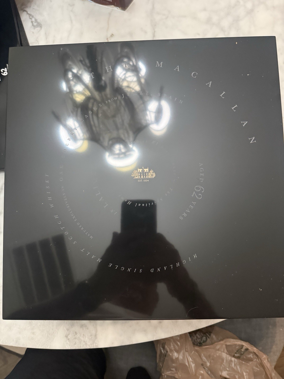 Macallan 62 Year Old in Lalique (Spiritual Home) Extremely Rare Empty Bottle Macallan 62 Year Old in Lalique (Spiritual Home) Extremely Rare Empty Bottle