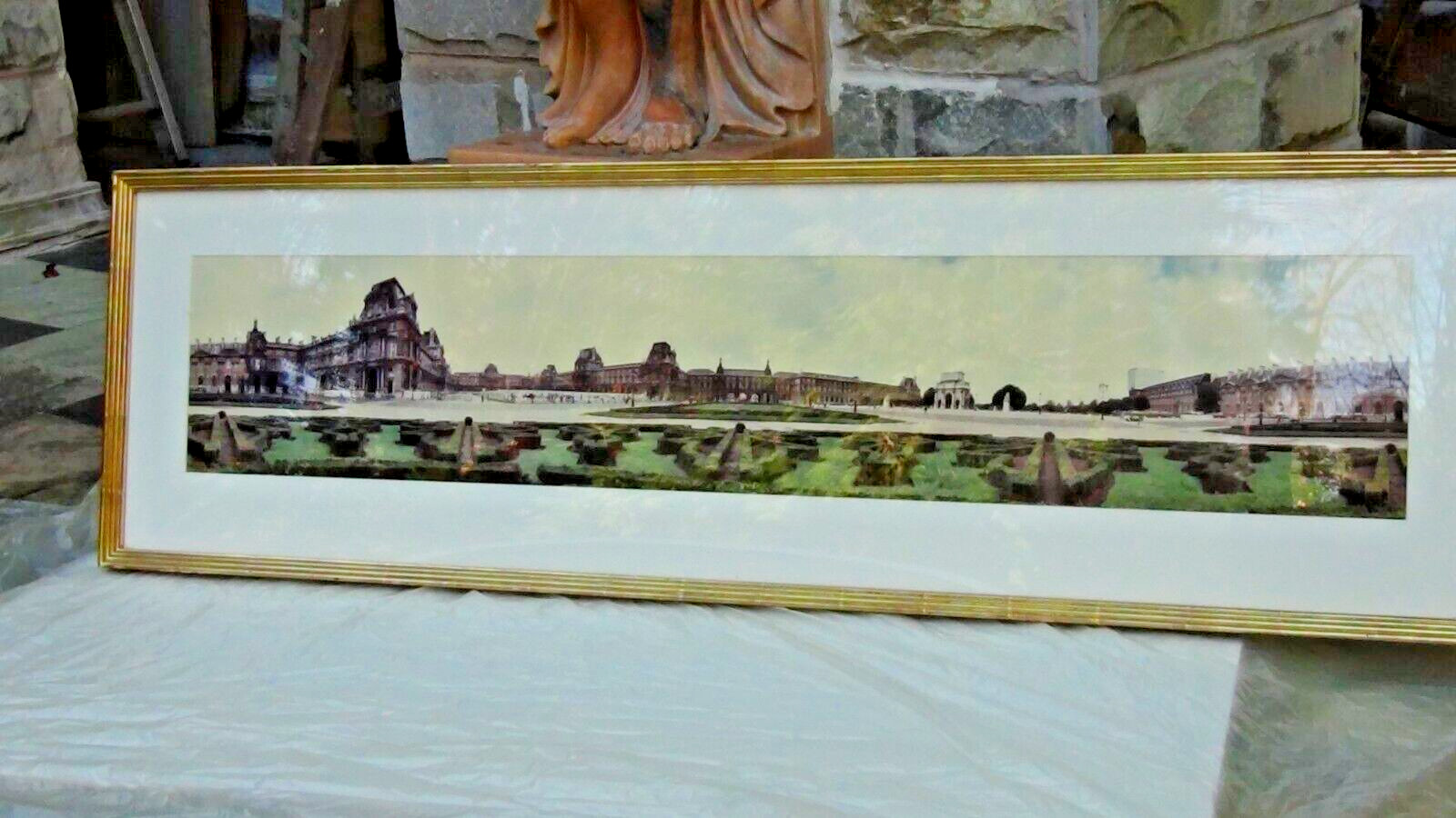 KENNETH SNELTON (1927-2011) RARE L.A. LARGE PONORAMIC PHOTOGRAPH LOUVRE,PARIS KENNETH SNELTON (1927-2011) RARE L.A. LARGE PONORAMIC PHOTOGRAPH LOUVRE,PARIS