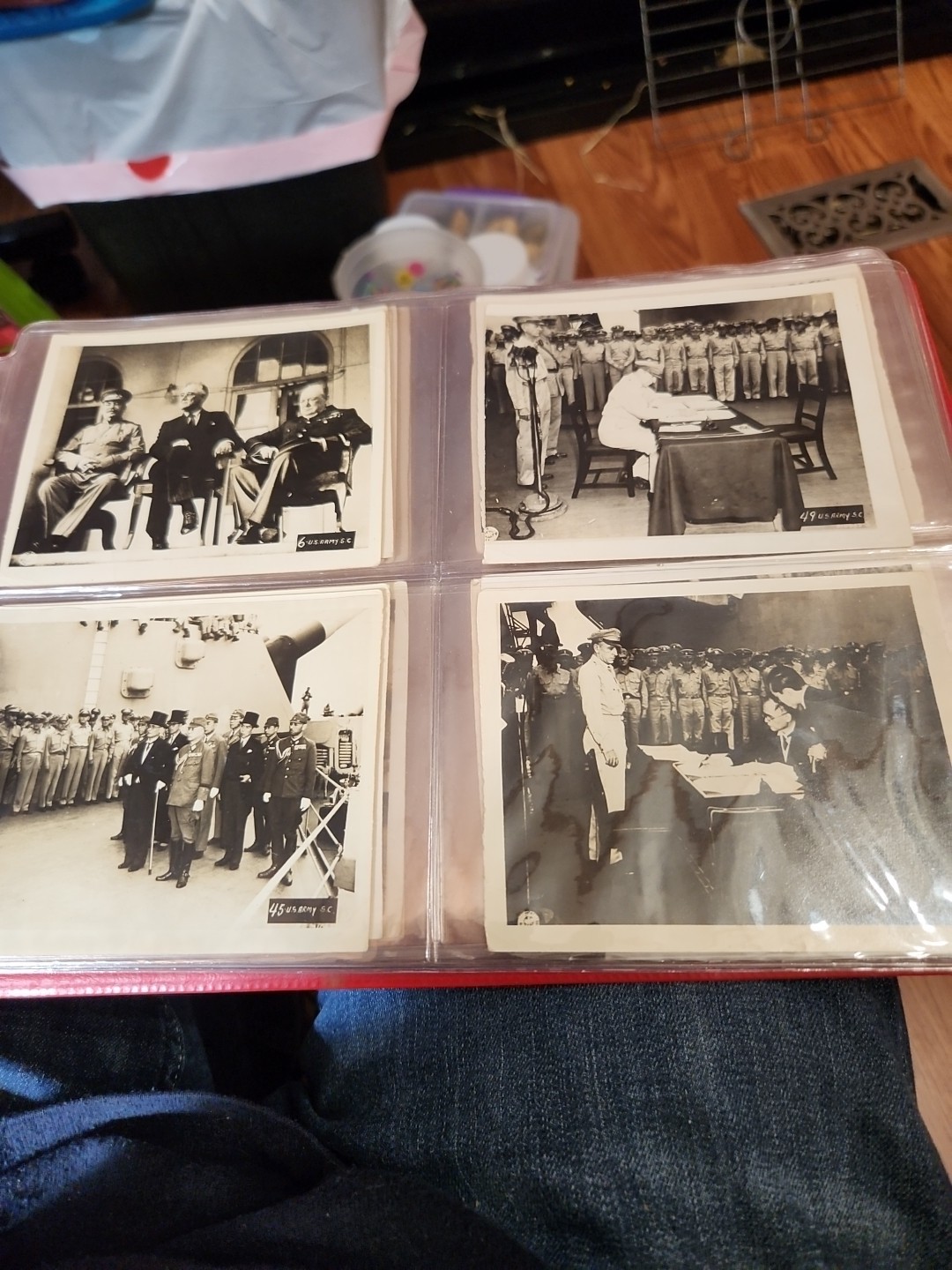 VERY RARE U. S. Army Signal Corps & Navy WWII Pictures 4 1/2