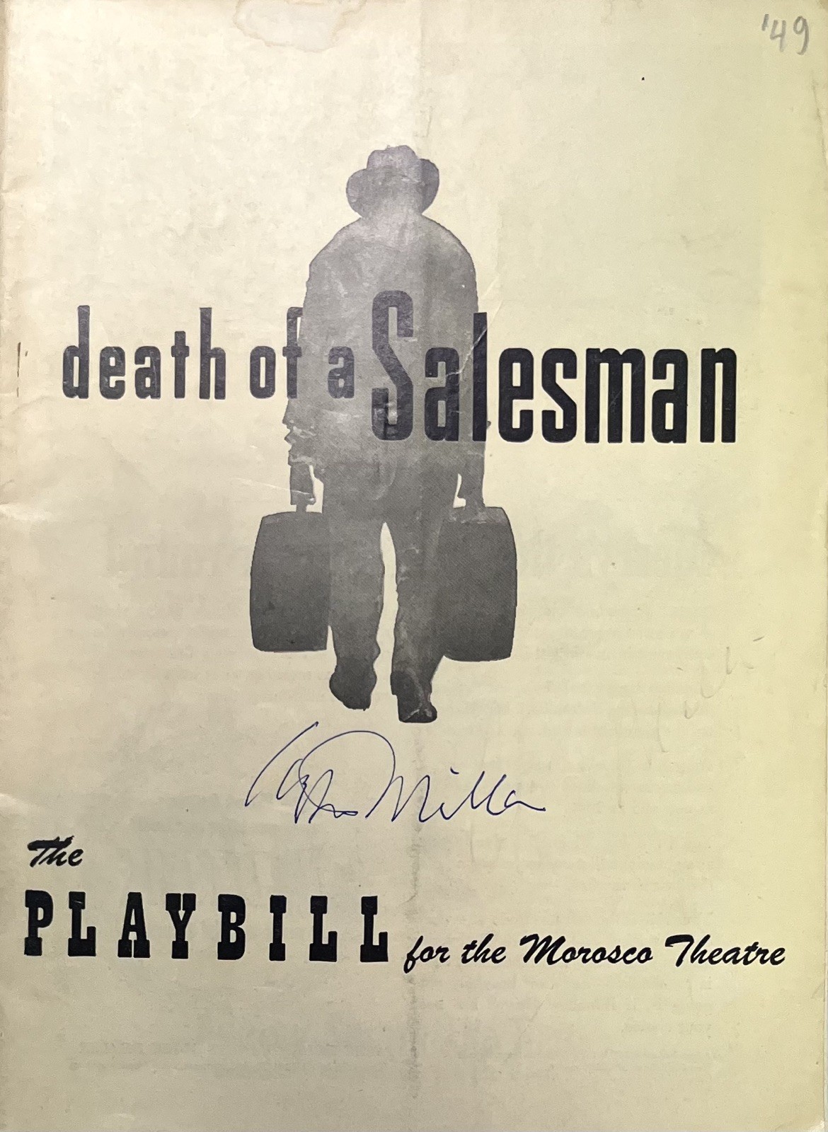 Arthur Miller - Signed Autograph - Death of a Salesman (1949) Broadway Playbill Arthur Miller - Signed Autograph - Death of a Salesman (1949) Broadway Playbill