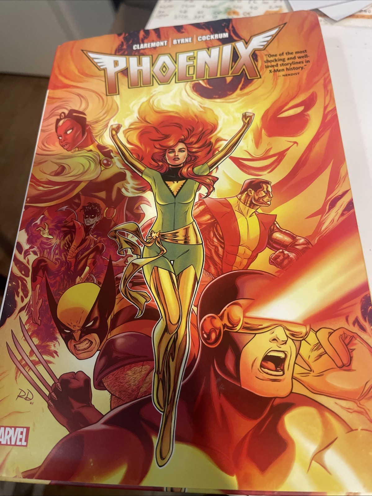 Phoenix Omnibus #1 (Marvel Comics 2021) First Print Stamp Inside