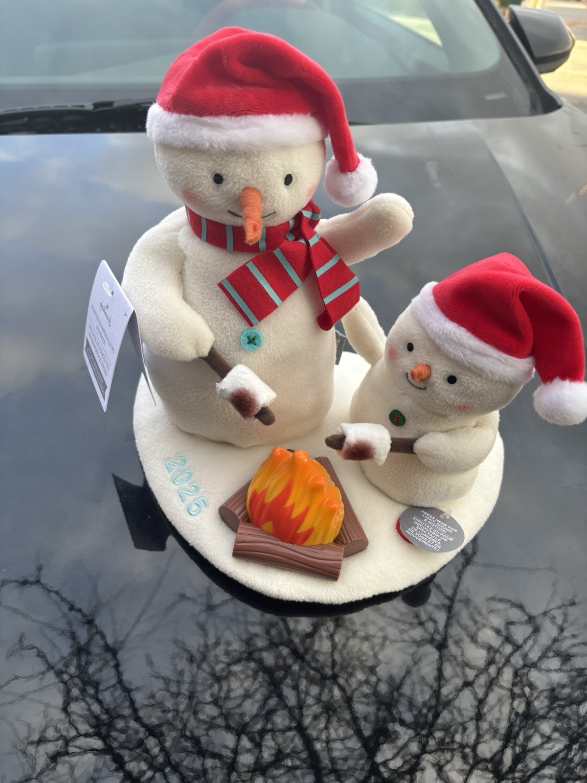 2025 Hallmark Singing Snowman Last One  and I pay Import/Tariff Fees