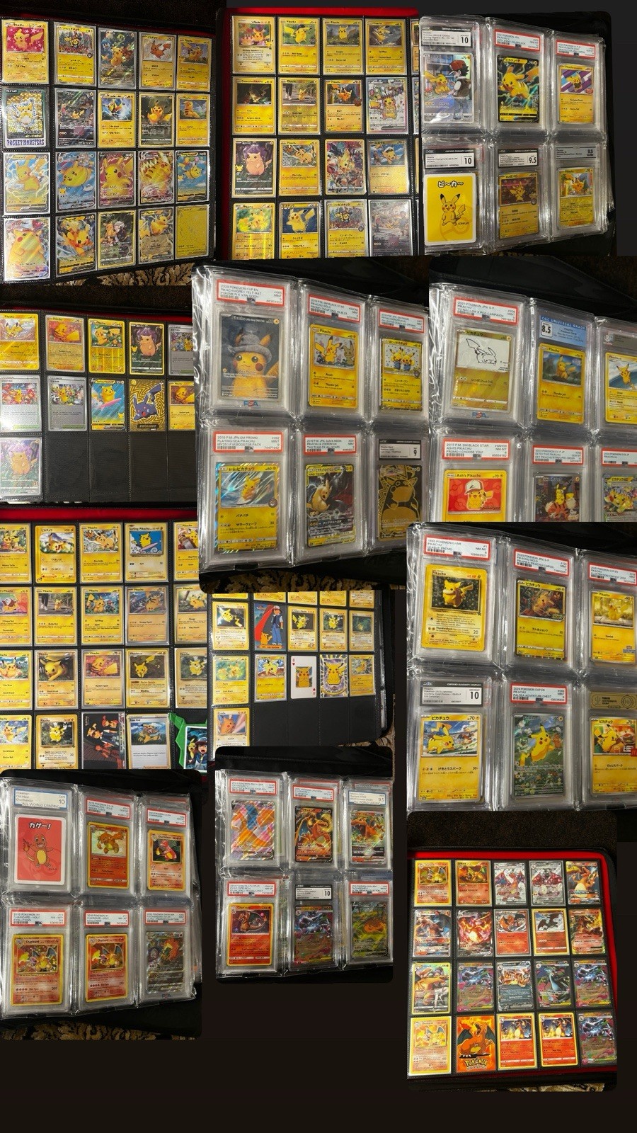 Pikachu & Charizard Lot Pokemon PSA & Non Graded Cards , appreciate the help Pikachu & Charizard Lot Pokemon PSA & Non Graded Cards , appreciate the help