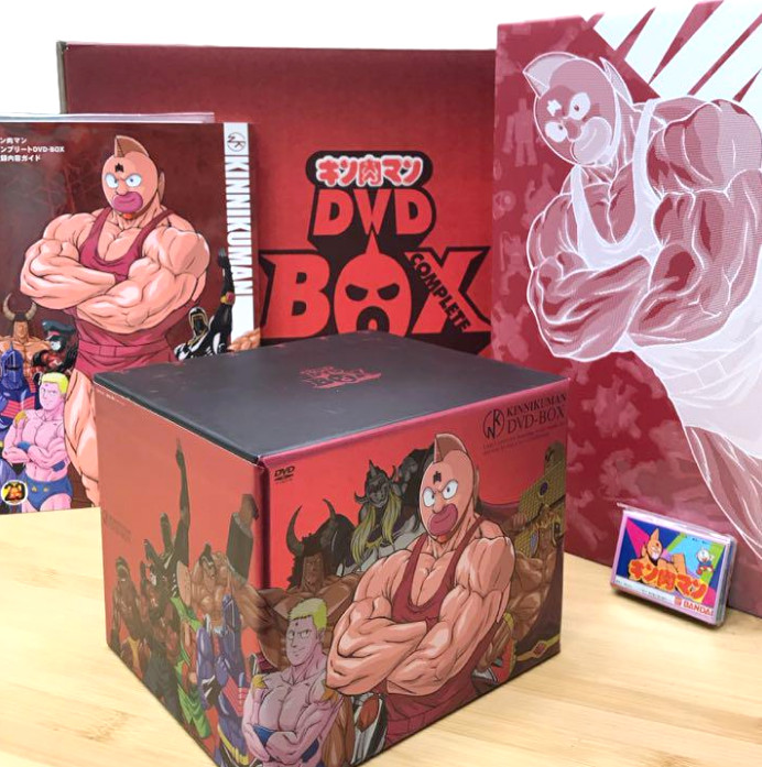 Kinnikuman Japanese Complete DVD BOX with Kinkeshi 418 set LTD New in Box Rare Kinnikuman Japanese Complete DVD BOX with Kinkeshi 418 set LTD New in Box Rare