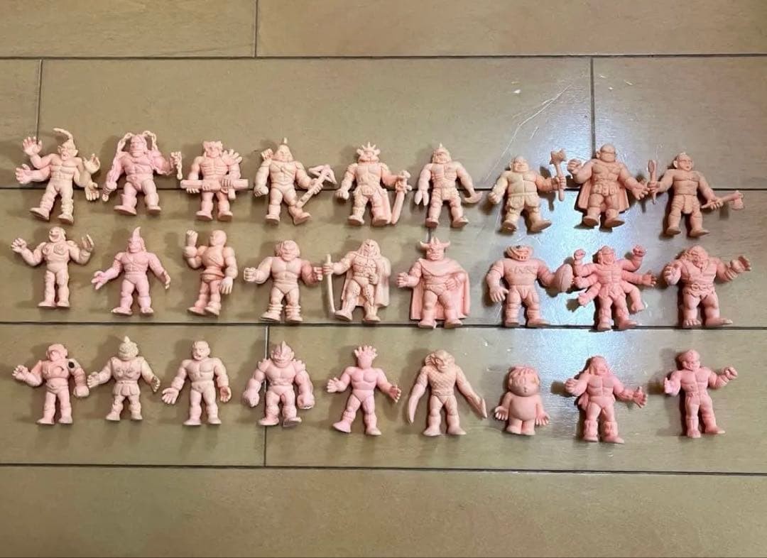 Rare Kinkeshi Kinnikuman Space Samurai Rubber Figure 27 Bodies Pale Orange Vinta Rare Kinkeshi Kinnikuman Space Samurai Rubber Figure 27 Bodies Pale Orange Vinta