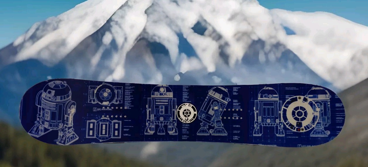 Custom One-of-a-kind R2D2 Snowboard Professionally Built Brand New Never Ridden Custom One-of-a-kind R2D2 Snowboard Professionally Built Brand New Never Ridden