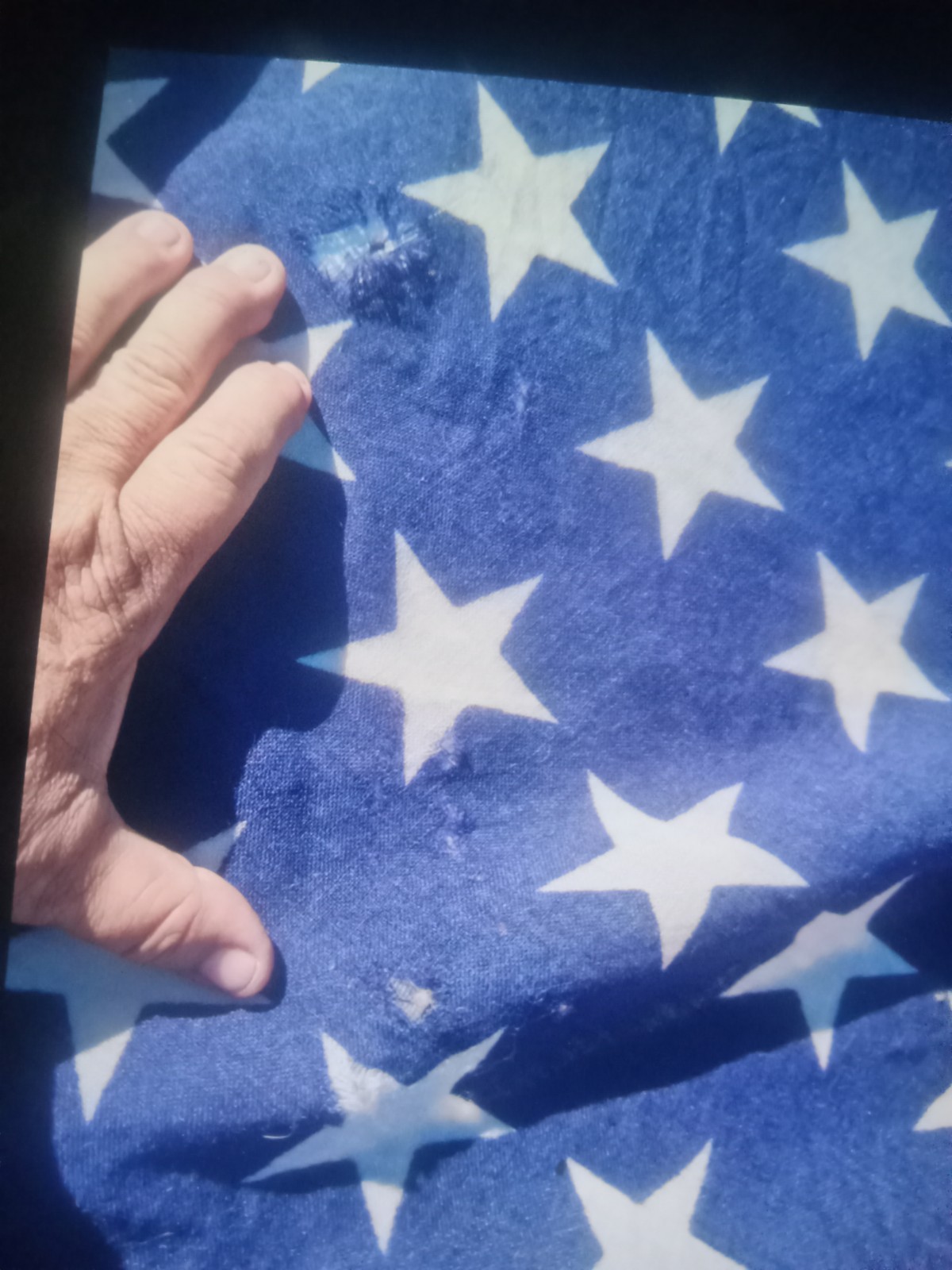48 Stars US Battle  FLAG  Maritime   America Ww2 War Pearl Harbor