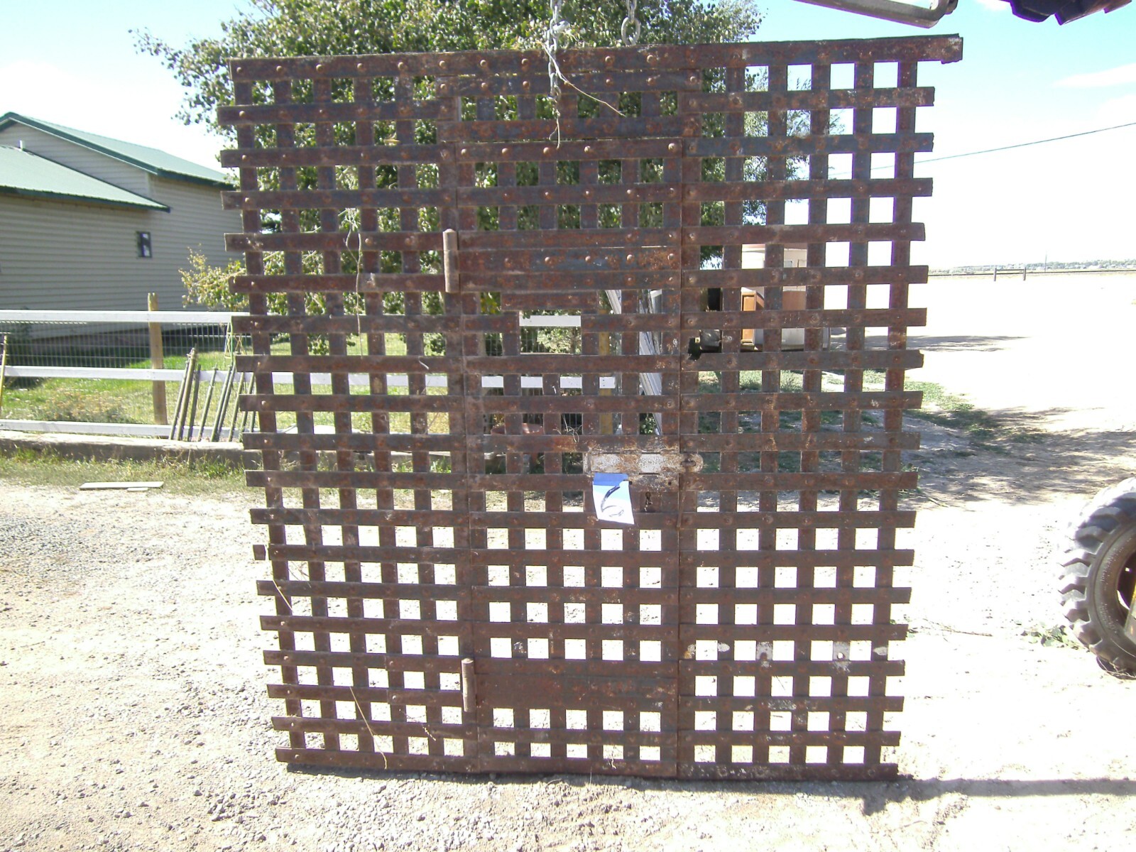 antique, Historical, collectable, Wyoming Territorial Prison cell doors