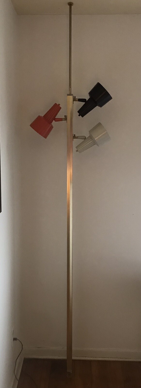 Fantastic Lightolier Tension Pole Lamp Mid Century Modern Gerald Thurston Fantastic Lightolier Tension Pole Lamp Mid Century Modern Gerald Thurston