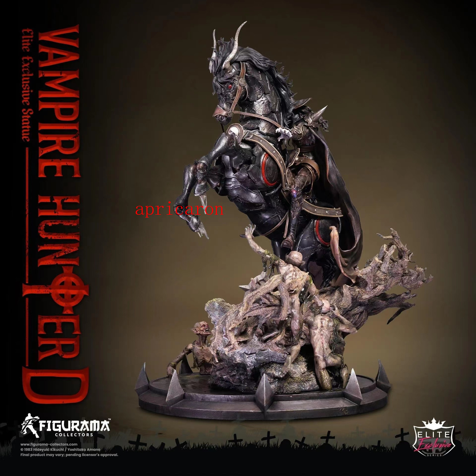 Figurama 1/6 Kyuketsuki Hunter D Resin Statue Figure Model Collectible In Stock Figurama 1/6 Kyuketsuki Hunter D Resin Statue Figure Model Collectible In Stock