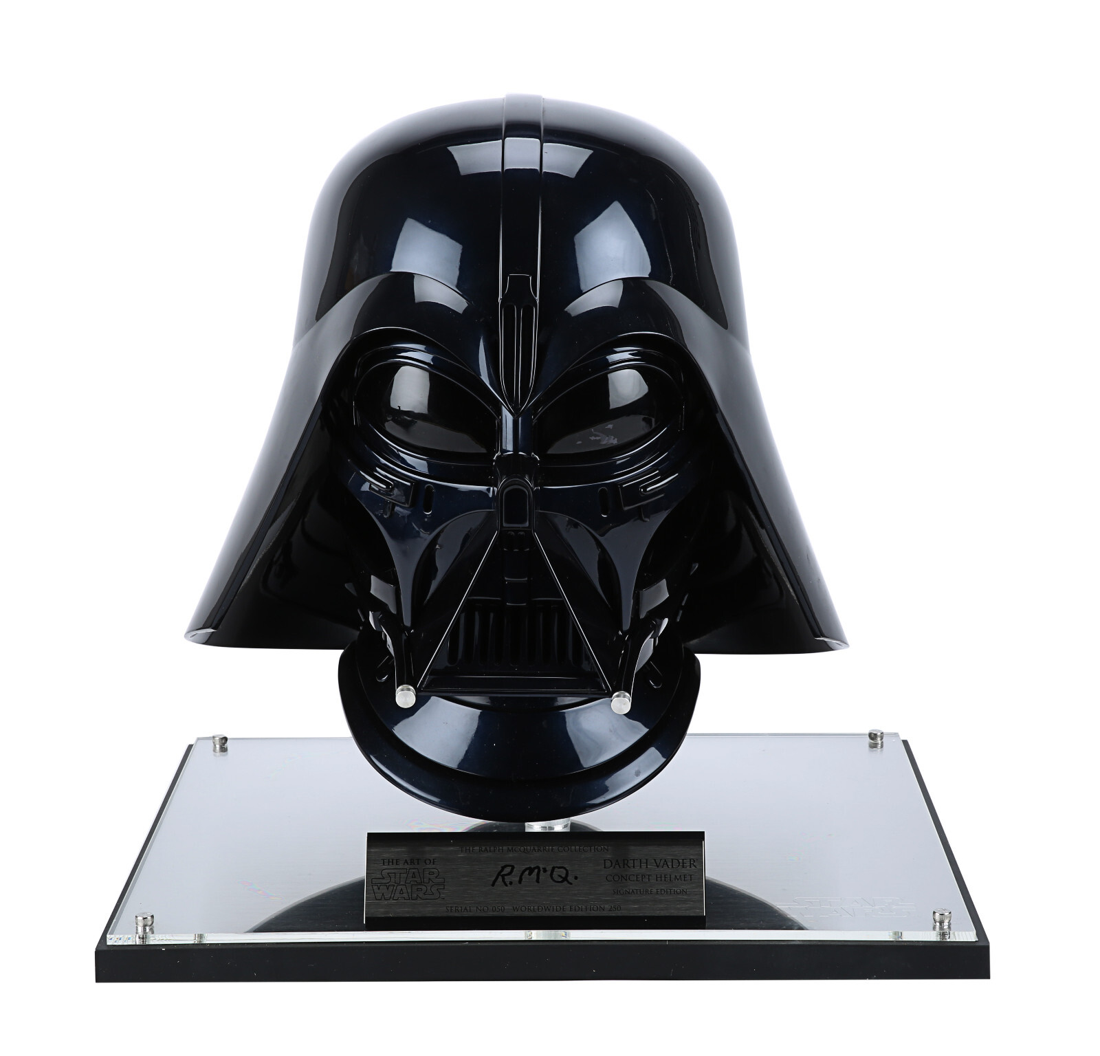 EFX STAR WARS RALPH MCQUARRIE CONCEPT DARTH VADER HELMET SIGNATURE ARTIST PROOF