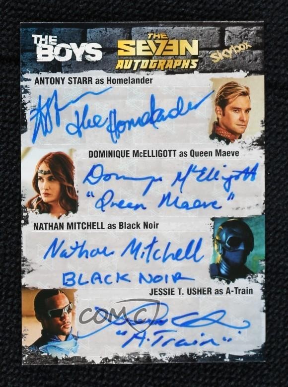 2025 Upper Deck Skybox The Boys: Season 1 & 2 Seven Achievement #MA-1 Auto 1h1d 2025 Upper Deck Skybox The Boys: Season 1 & 2 Seven Achievement #MA-1 Auto 1h1d