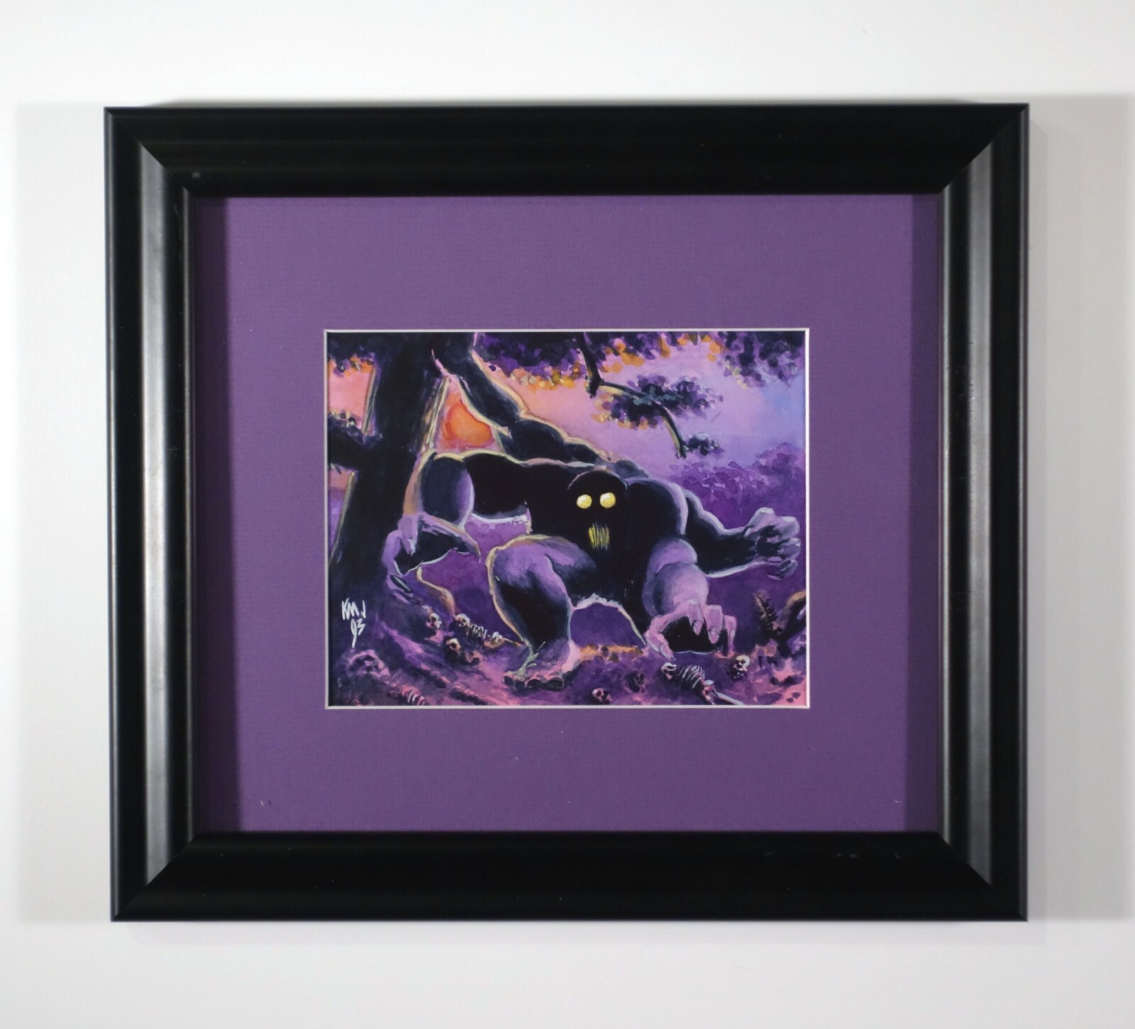MTG Guardian Beast original painting artwork by Ken Meyer Jr