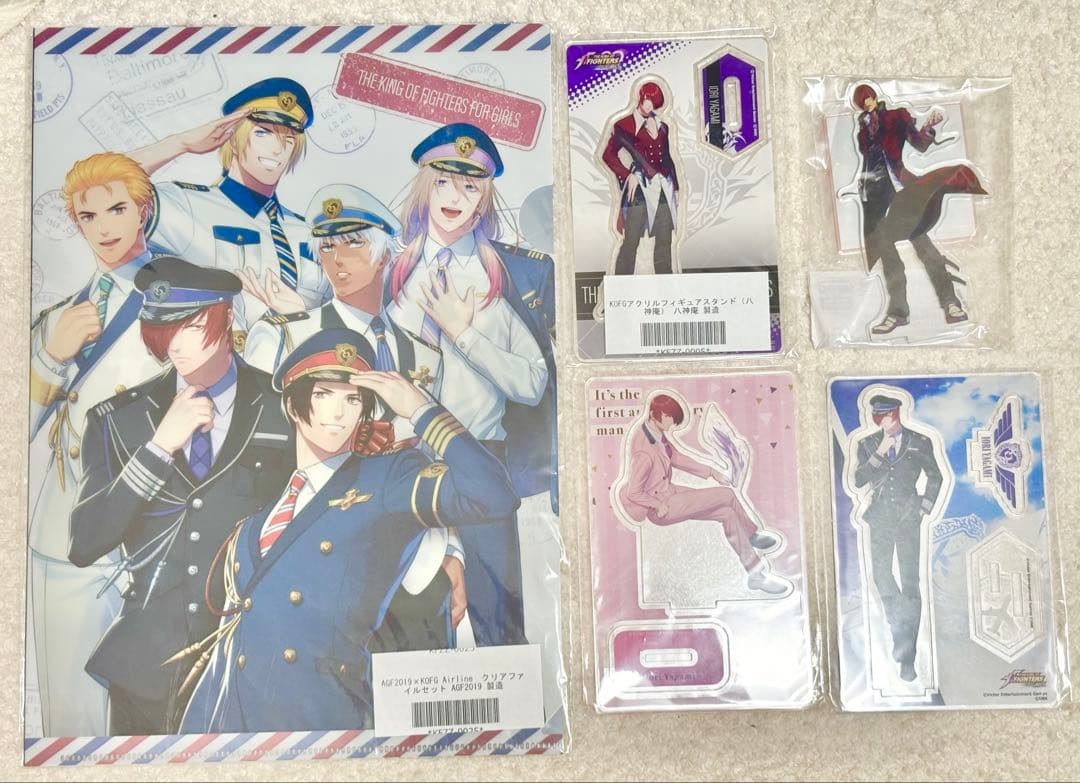 unopened KOFG Yagami-an AGF Tagatame clear file acrylic stand unopened KOFG Yagami-an AGF Tagatame clear file acrylic stand