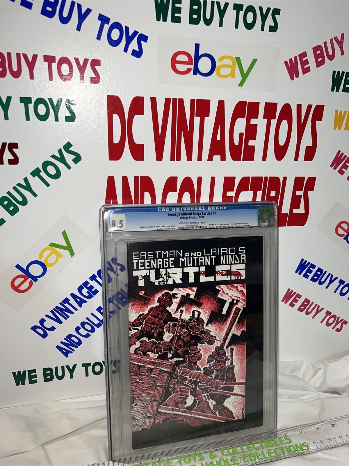 Teenage Mutant Ninja Turtles #1 1st Printing CGC 8.5 1984 TMNT 🔥