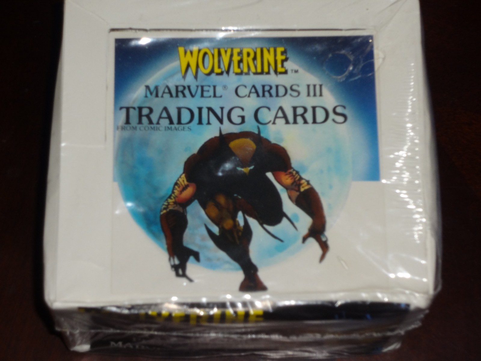 1988 Marvel Wolverine X-Men Factory Sealed Card Box 1988 Marvel Wolverine X-Men Factory Sealed Card Box