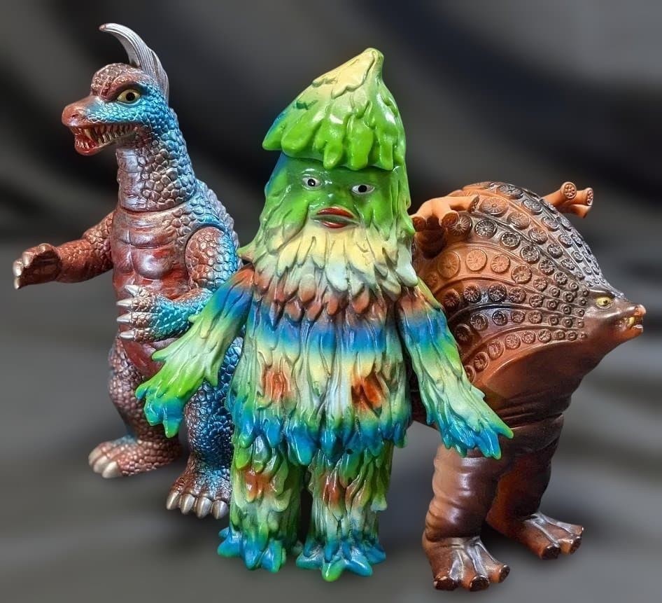 Tuckong Zazaan Arstron Returns Man Monster Bulmaak Redux Sofubi Set Of 3 Tuckong Zazaan Arstron Returns Man Monster Bulmaak Redux Sofubi Set Of 3